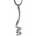 pendente spirale acciaio inox ribattuta TRmod.2